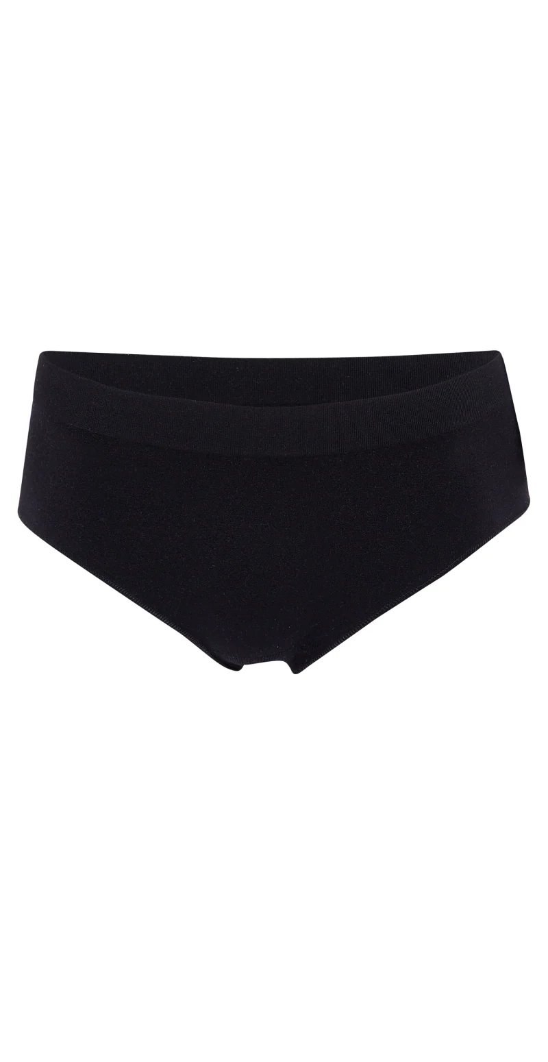 Sorte microfiber hipster trusser - Image 3