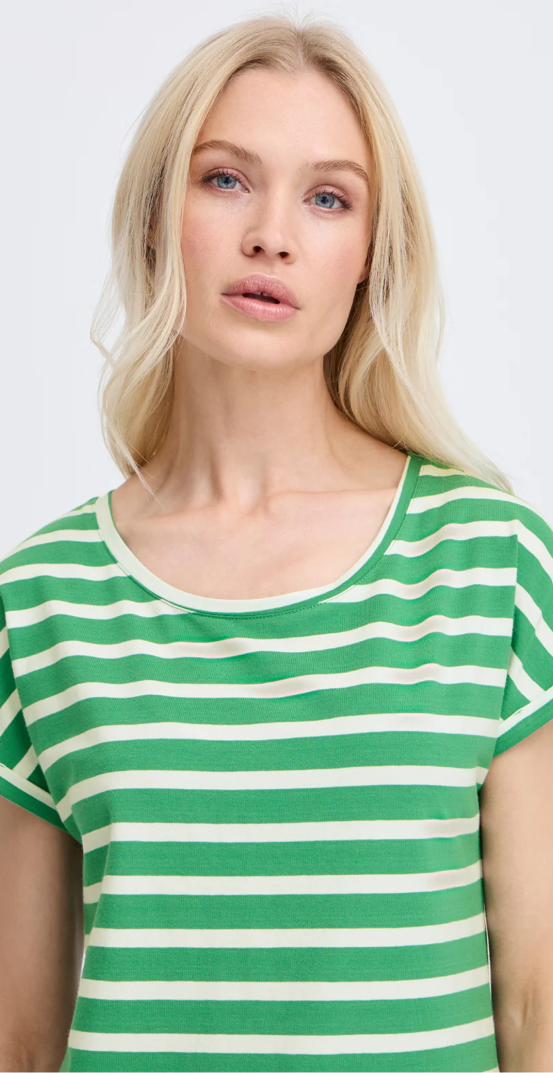 T-shirt med striber leprechaun mix B.young - Image 3