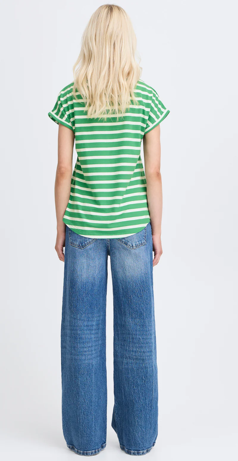 T-shirt med striber leprechaun mix B.young - Image 4