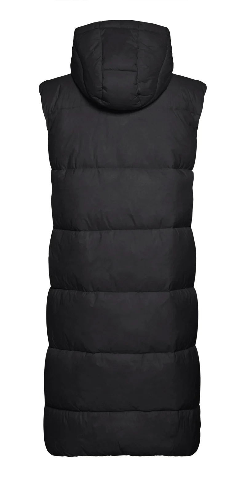 Vest med hætte sort - Image 2