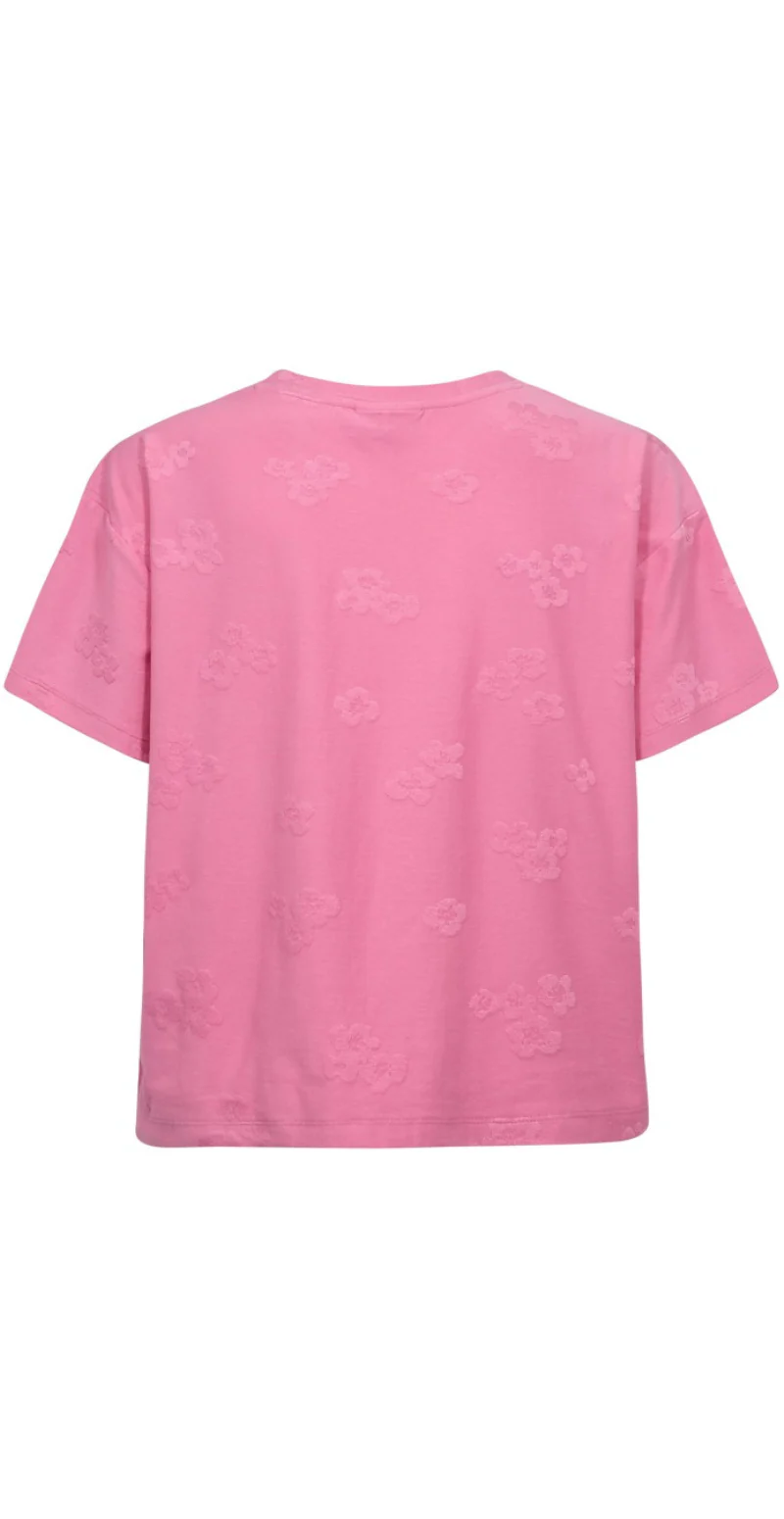 Ziprea bluse med præget blomstermønster wild orchid Freequent - Image 9